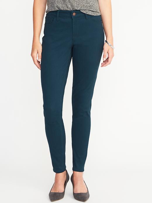 View large product image 1 of 1. Mid-Rise Rockstar Sateen Jeans for Women
