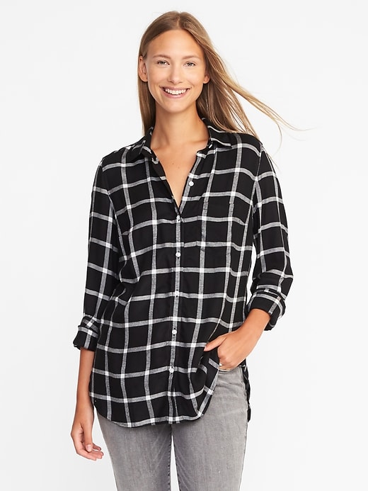 View large product image 1 of 1. Relaxed Soft-Washed Classic Shirt for Women