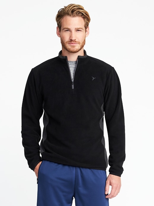Image number 1 showing, Go-Warm Performance Fleece 1/4-Zip Pullover for Men