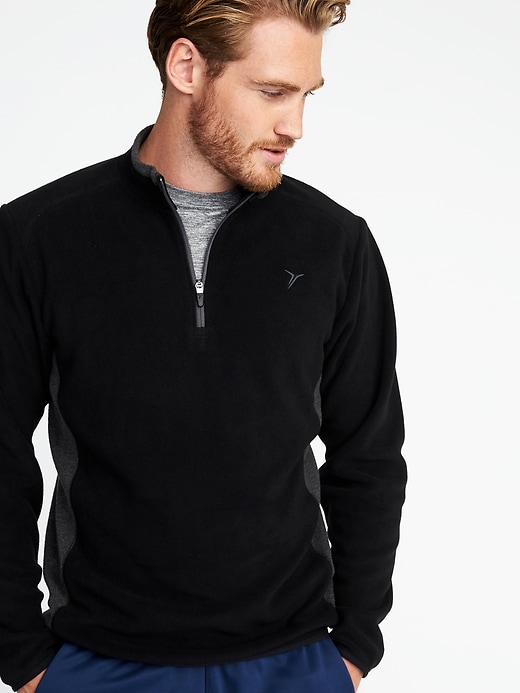 Image number 4 showing, Go-Warm Performance Fleece 1/4-Zip Pullover for Men