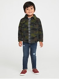 View large product image 3 of 4. Micro Fleece Shirt Jacket for Toddler Boys