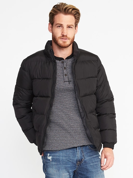 Image number 1 showing, Quilted Water-Resistant Frost-Free Jacket for Men