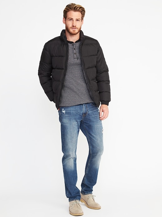Image number 3 showing, Quilted Water-Resistant Frost-Free Jacket for Men