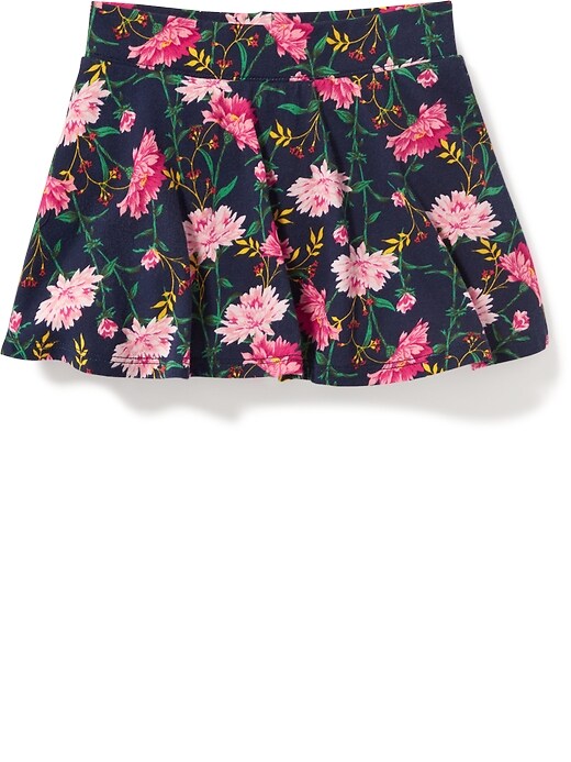 View large product image 1 of 2. Printed Circle Skort for Toddler Girls