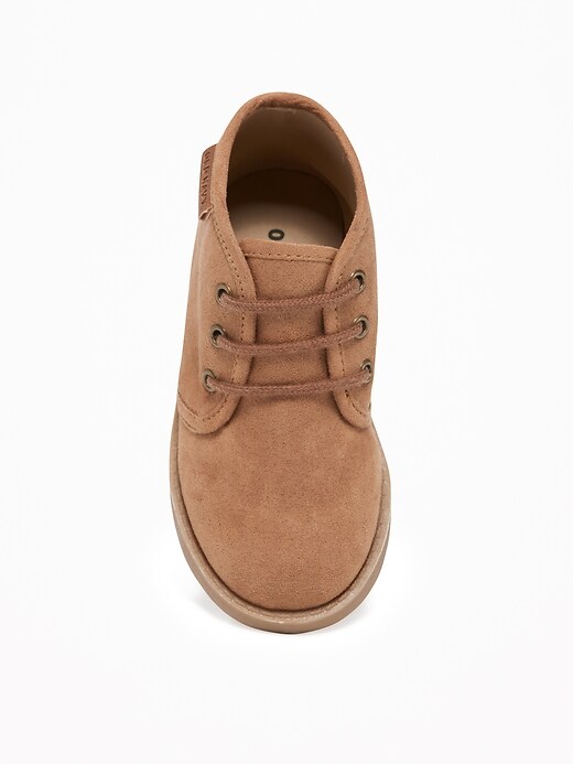 View large product image 2 of 4. Sueded Desert Boots For Toddler Boys