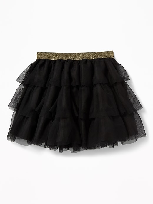 View large product image 2 of 2. Sparkle-Waist Tutu Skirt for Toddler Girls