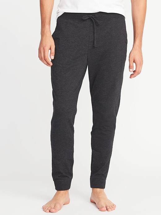 View large product image 1 of 2. Jersey-Knit Joggers for Men