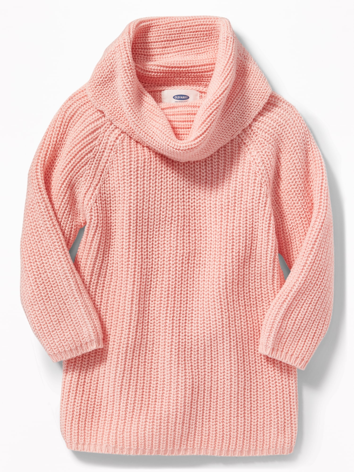 Cowl-Neck Sweater-Knit Tunic for Toddler Girls | Old Navy