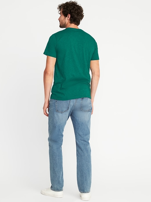 Image number 2 showing, Soft-Washed Crew-Neck Tee for Men