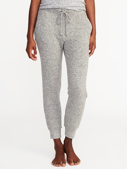 View large product image 1 of 1. Plush-Knit Lounge Joggers for Women