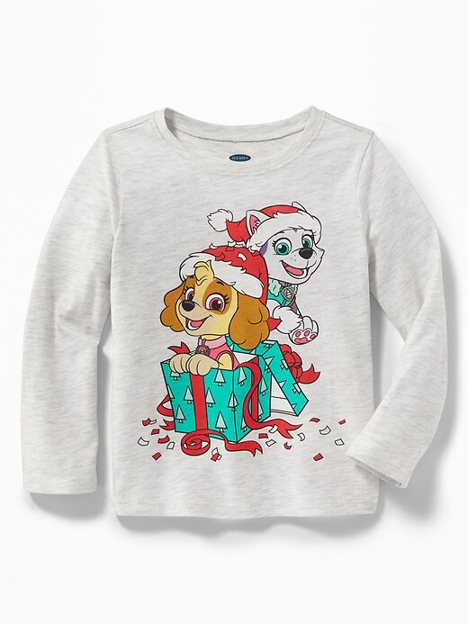 View large product image 1 of 2. Paw Patrol&#153 Holiday-Graphic Tee for Toddler Girls