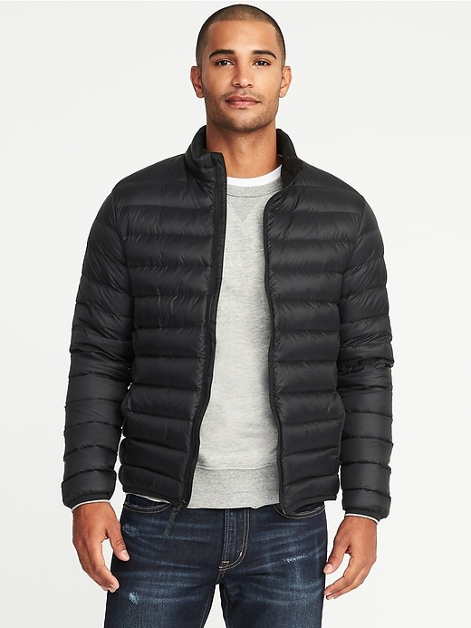 Image number 1 showing, Packable Narrow-Channel Down Jacket for Men