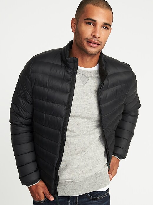 Image number 4 showing, Packable Narrow-Channel Down Jacket for Men