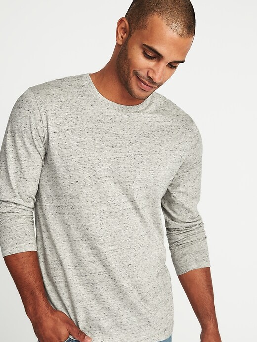 Image number 4 showing, Soft-Washed Crew-Neck Tee for Men