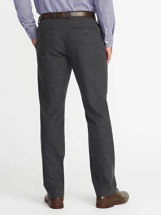 View large product image 2 of 2. Straight Signature Built-In Flex Dress Pants for Men