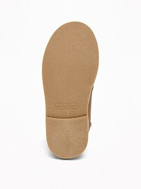 View large product image 4 of 4. Faux-Leather Desert Boots for Toddler Boys