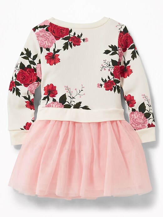 View large product image 2 of 3. Fleece 2-in-1 Tutu Dress for Toddler Girls