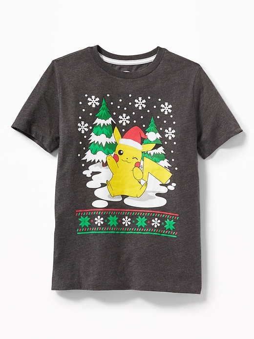 View large product image 1 of 2. Pokémon&#153 Pikachu Graphic Tee for Boys