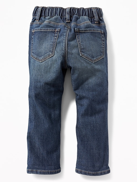 View large product image 2 of 3. Cozy-Lined Relaxed Jeans for Toddler Boys