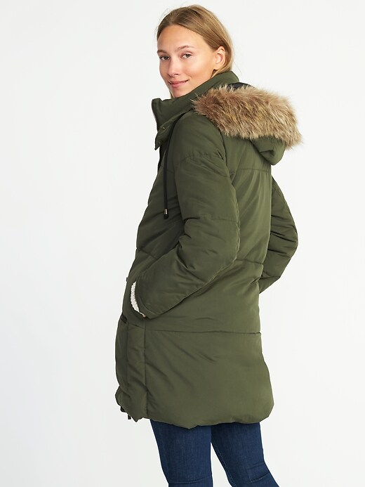 Image number 2 showing, Long Frost-Free Hooded Parka for Women