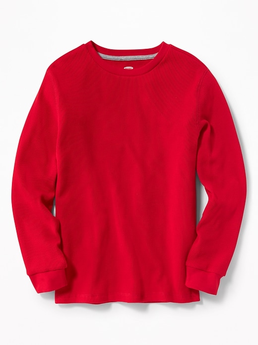 View large product image 1 of 1. Thermal Crew-Neck Tee For Boys