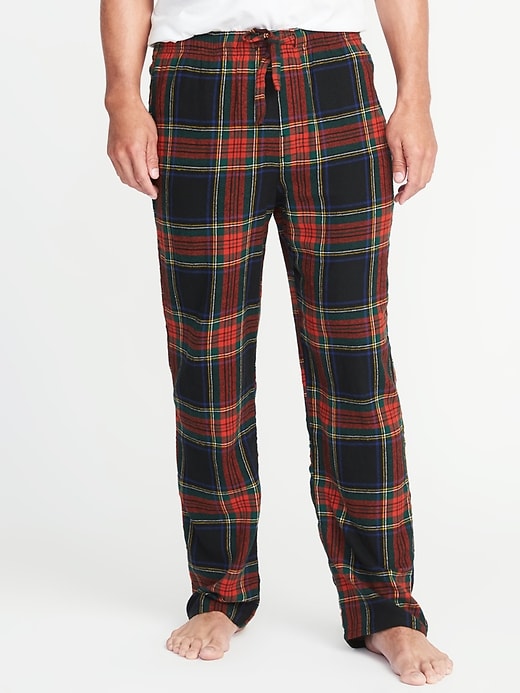 View large product image 1 of 2. Patterned Flannel Sleep Pants for Men