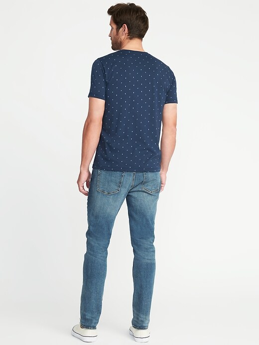 Image number 2 showing, Soft-Washed Printed Tee for Men