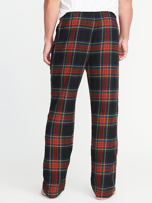 View large product image 2 of 2. Patterned Flannel Sleep Pants for Men