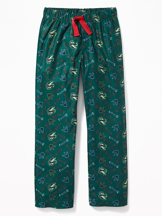 View large product image 1 of 1. Patterned Flannel Sleep Pants For Boys