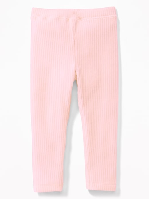View large product image 1 of 1. Velour Rib-Knit Leggings for Toddler Girls