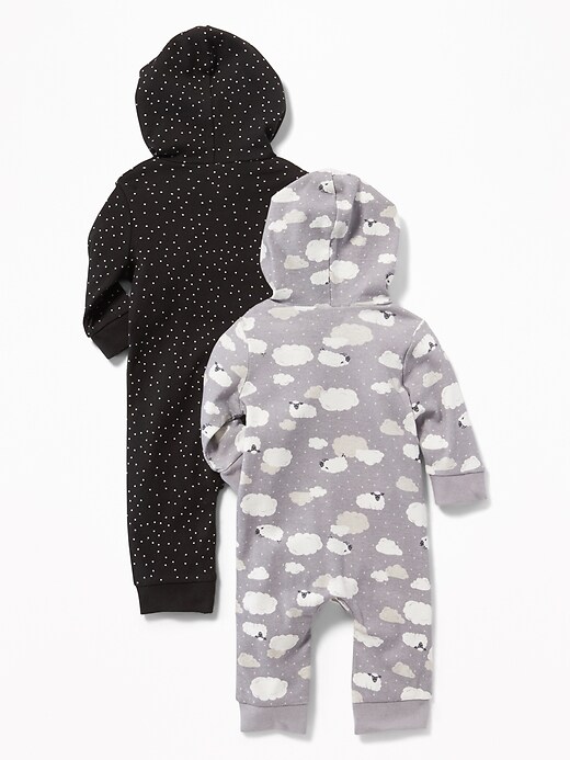 View large product image 2 of 2. Hooded One-Piece 2-Pack for Baby