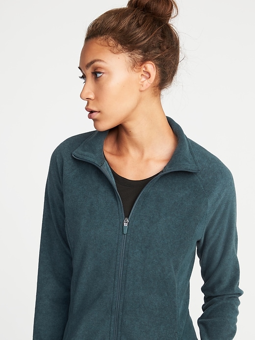 Image number 4 showing, Micro Fleece Full-Zip Jacket for Women