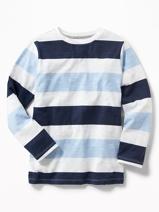 View large product image 1 of 3. Softest Striped Crew-Neck Tee For Boys
