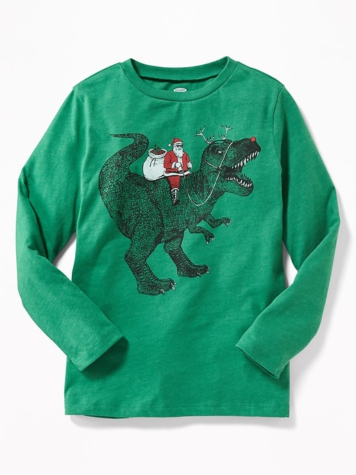 View large product image 1 of 1. Holiday Graphic Tee for Boys