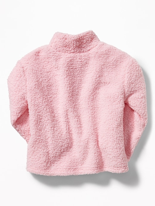 View large product image 2 of 2. Cozy Mock-Neck Sweatshirt for Girls