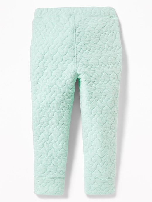 View large product image 2 of 2. Quilted Joggers for Toddler Girls