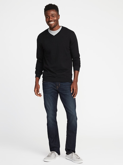 Image number 3 showing, V-Neck Sweater for Men