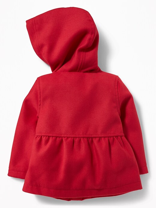 View large product image 2 of 2. Hooded Toggle Coat for Baby