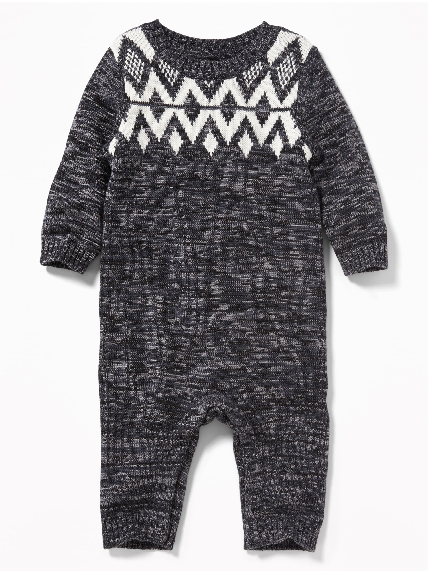 Fair Isle Sweater One-Piece for Baby | Old Navy