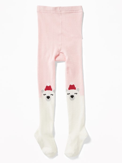 View large product image 1 of 1. Polar Bear-Graphic Tights for Toddler & Baby