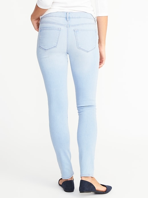 View large product image 2 of 3. Mid-Rise Rockstar Super Skinny Jeans for Women