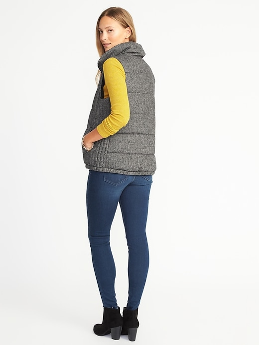 Image number 2 showing, Frost-Free Herringbone Vest for Women