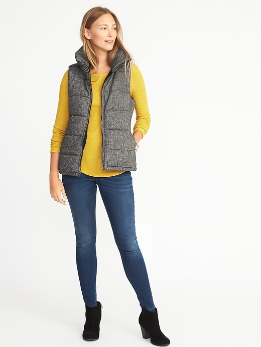 Image number 3 showing, Frost-Free Herringbone Vest for Women