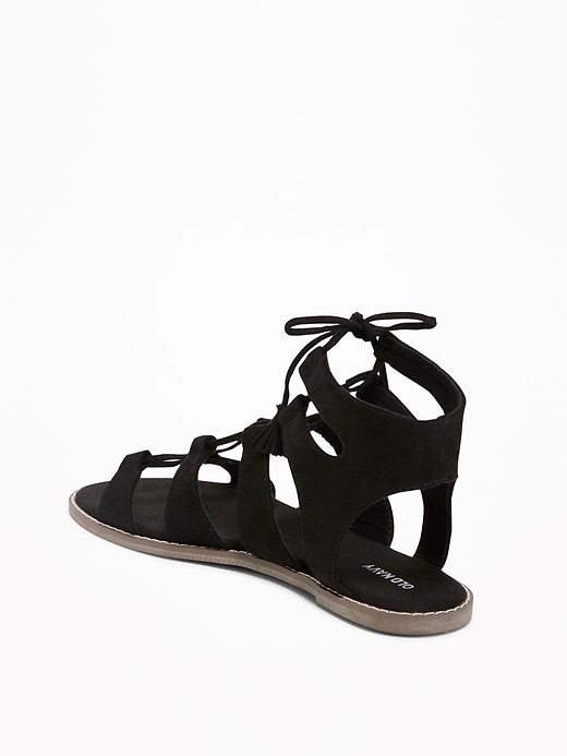 Image number 4 showing, Lace-Up Gladiator Sandals for Women