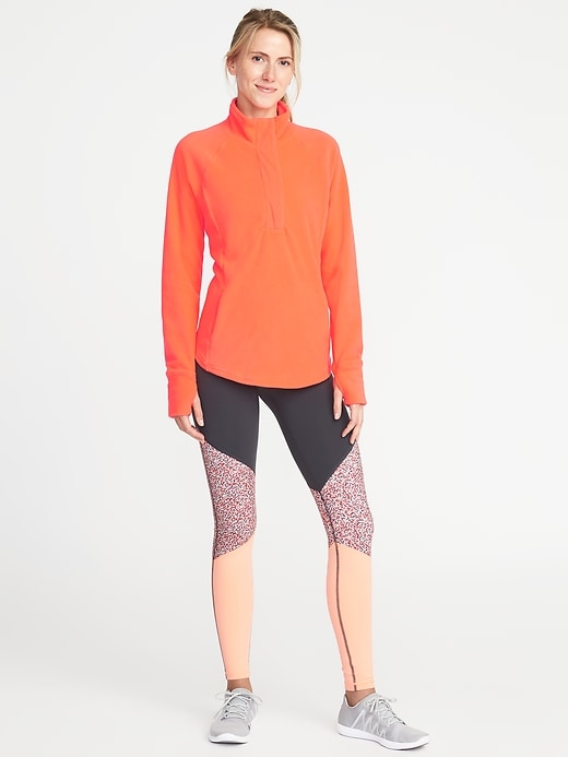 Image number 3 showing, Go-Warm Performance Fleece 1/4-Zip Pullover for Women