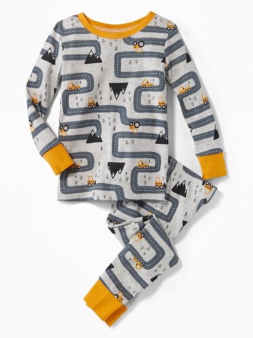 View large product image 1 of 1. 2-Piece Printed Sleep Set for Toddler & Baby
