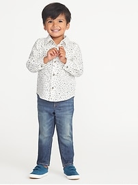 View large product image 3 of 3. Cozy-Lined Relaxed Jeans for Toddler Boys