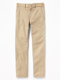 View large product image 3 of 3. Built-In Flex Max Slim Taper Khakis For Boys