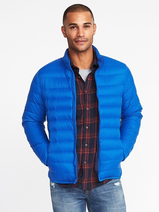 View large product image 1 of 1. Packable Narrow-Channel Down Jacket for Men
