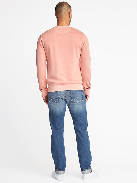 Image number 2 showing, Garment-Dyed Fleece Sweatshirt